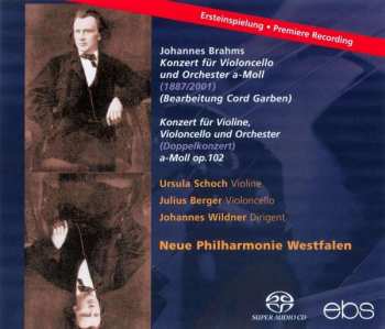 CD/SACD Johannes Brahms: Konzert Für Violine,cello & Orchester H-moll Op.102