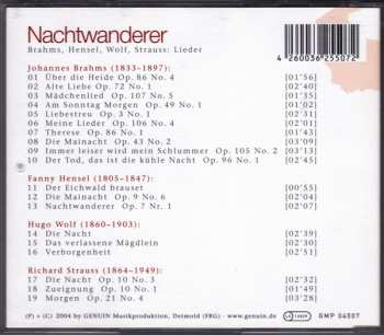CD Johannes Brahms: Nachtwanderer