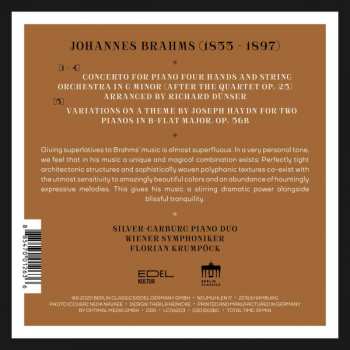 CD Johannes Brahms: Piano Concerto After Op. 25 - Haydn Variations