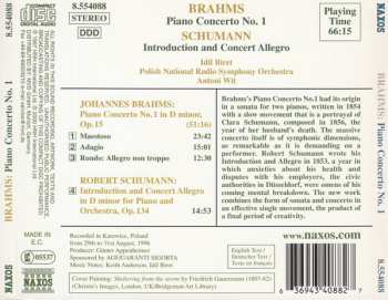CD Robert Schumann: Piano Concerto No. 1 / Introduction And Concert Allegro