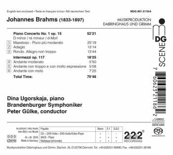 SACD Johannes Brahms: Piano Concerto No. 1 Op. 15; Intermezzi Op. 117