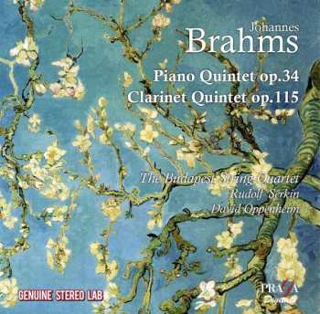 CD Johannes Brahms: Piano Quintet Op. 34; Clarinet Quintet Op. 115