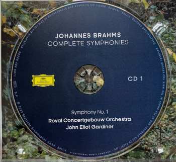 3CD Johannes Brahms: Complete Symphonies
