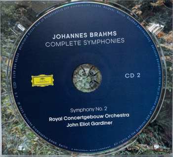 3CD Johannes Brahms: Complete Symphonies