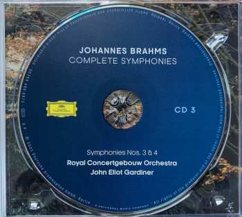 3CD Johannes Brahms: Complete Symphonies