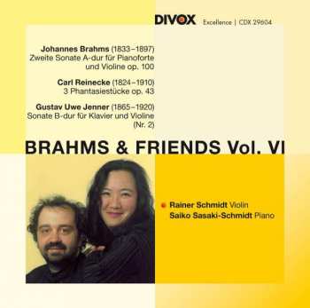 CD Saiko Sasaki: Brahms & Friends Vol. VI
