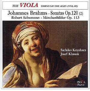 CD Johannes Brahms: Sonaten Für Viola & Klavier Op.120 Nr.1 & 2