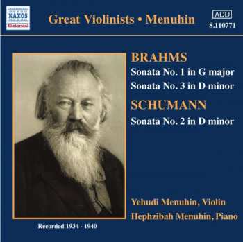 CD Robert Schumann: Sonata N°1 In G Minor , Sonata N°3 In D Minor / Sonata N°2 In D Minor