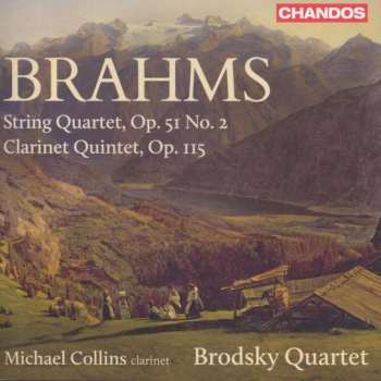CD Johannes Brahms: Streichquartett a-moll Op. 51 Nr. 2 / Streichquartett F-Dur Op. 7