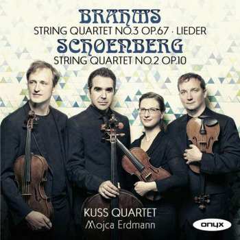 CD Johannes Brahms: String Quartet No.3 Op.67 • Lieder / String Quartet No.2 Op.10