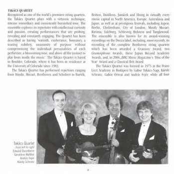 CD Johannes Brahms: String Quartet Op. 51 No. 2 • Piano Quintet Op. 34