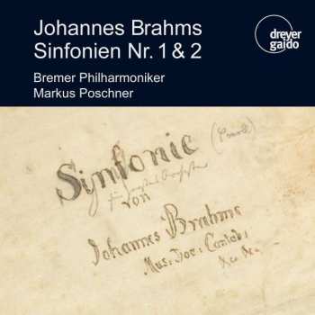 2CD Johannes Brahms: Symphonien Nr.1 & 2