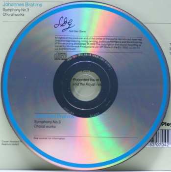 CD Johannes Brahms: Symphony 3