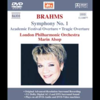 DVD Johannes Brahms: Symphony No. 1 • Academic Festival Overture • Tragic Overture