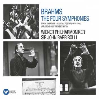 3CD/Doos Johannes Brahms: The Four Symphonies, Tragic Overture, Academic Festival Overture, Variations On A Theme By Haydn