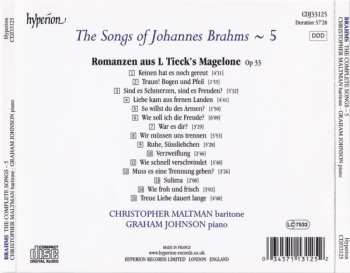 CD Johannes Brahms: The Songs Of Brahms ~ 5