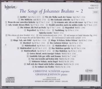 CD Johannes Brahms: The Songs Of Johannes Brahms ~ 2