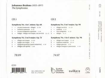 2CD Johannes Brahms: The Symphonies