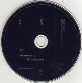 2CD Johannes Brahms: The Symphonies