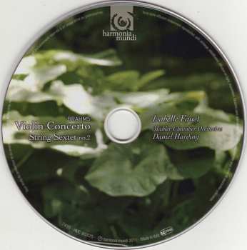 CD Johannes Brahms: Violin Concerto, String Sextet No. 2