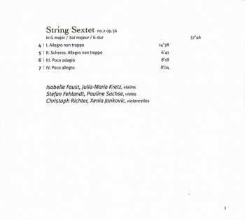 CD Johannes Brahms: Violin Concerto, String Sextet No. 2