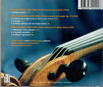 CD Johannes Brahms: Violin Concertos By Johannes Brahms, Amanda Maier, Julius Röntgen