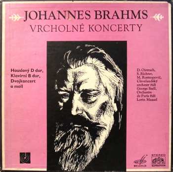 3LP/Doos Johannes Brahms: Vrcholné Koncerty