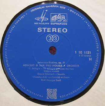 3LP/Doos Johannes Brahms: Vrcholné Koncerty
