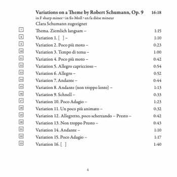 CD Johannes Brahms: Works For Solo Piano, Volume Four