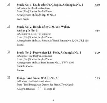 CD Johannes Brahms: Works For Solo Piano Volume Six