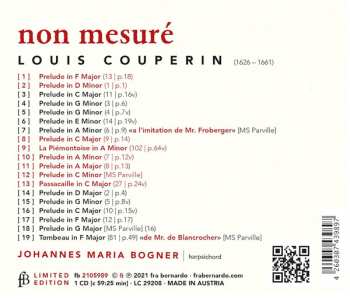 CD Johannes Maria Bogner: Non Mesuré LTD