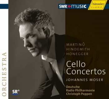 Album Bohuslav Martinů: Martinu, Hindemith, Honegger - Cello-Konzerte