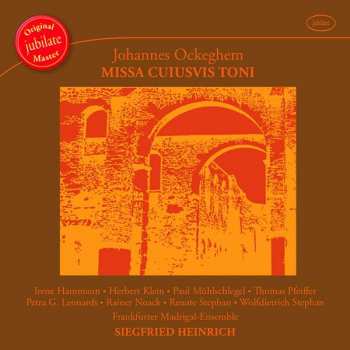 Album Siegfried Heinrich: Missa Cuiusvis toni