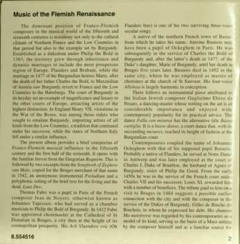 CD Johannes Ockeghem: Oh Flanders Free Music Of The Flemish Renaissance