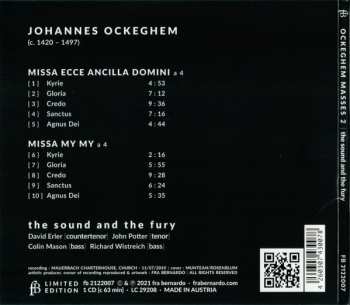 CD Johannes Ockeghem: Ockeghem Masses 2 LTD