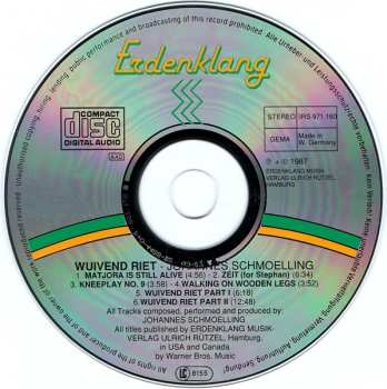 CD Johannes Schmölling: Wuivend Riet