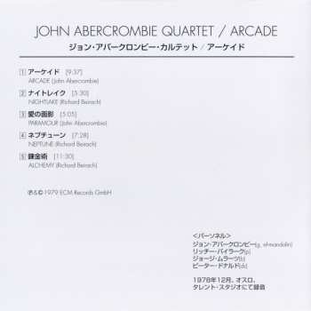 CD John Abercrombie Quartet: Arcade