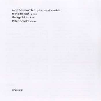 CD John Abercrombie Quartet: Arcade