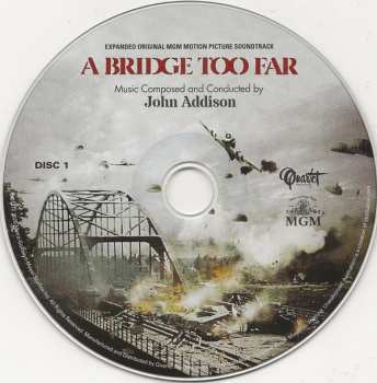2CD John Addison: A Bridge Too Far (Expanded Original MGM Motion Picture Soundtrack) LTD