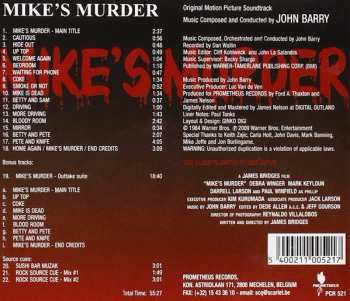 CD John Barry: Mike's Murder (Original Motion Picture Soundtrack) LTD