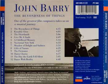 CD John Barry: The Beyondness Of Things