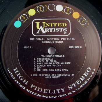 LP John Barry: Thunderball (Original Motion Picture Soundtrack)