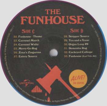 2LP John Beal: The Funhouse (Original Motion Picture Soundtrack Music) CLR | LTD