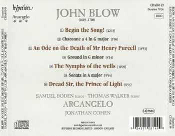 CD Arcangelo: An Ode On The Death Of Mr Henry Purcell