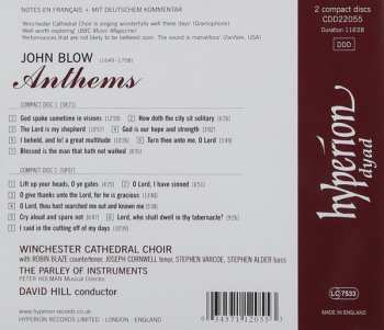 2CD The Parley Of Instruments: Anthems