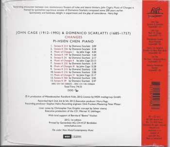 CD Domenico Scarlatti: Changes