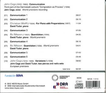 CD John Cage: Darmstadt Aural Documents Box 2 – Communication