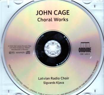CD John Cage: John Cage: Choral Works