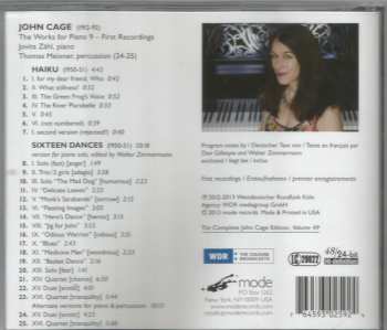 CD John Cage: The Works For Piano 9