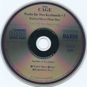 CD John Cage: Works For Two Keyboards • 3